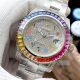 Replica Rolex Datejust 40mm Arab Dial Rainbow Bezel Oyster Band Watch (4)_th.jpg